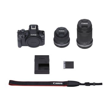 Canon EOS RF=S 18-45mm f4.5-6.3 IS STM & RF-S 55-210mm f5-7.1 IS STM Kit Black