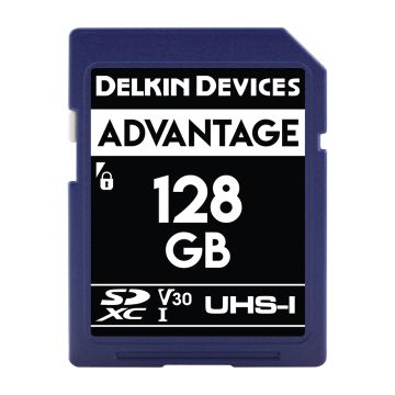 Delkin Advantage UHS-I 660X V30 SD 128GB