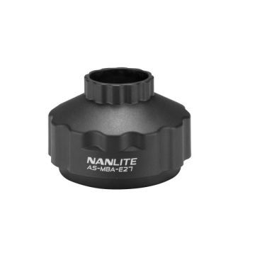 Nanlite E27 Magnetic Mount and AC Adapter for PavoBulb 10C