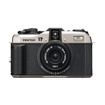 Pentax 17 Compact Film Camera Dark Silver