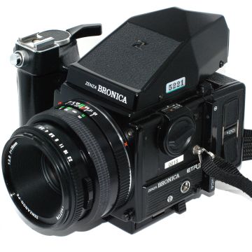 Used Bronica ETRSI with 75 F2.8 Kit, Bargain Condition