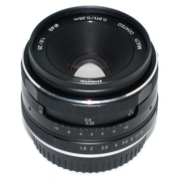 Used Meike 25 f1.8 for Fuji X Mount, Good Condition