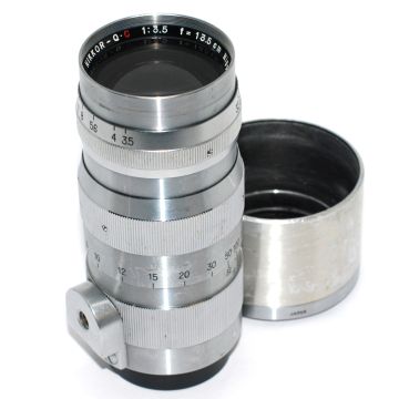 Used Nikon Nikkor Q C 13.5cm F3.5 Screw Mount, Bargain Condition