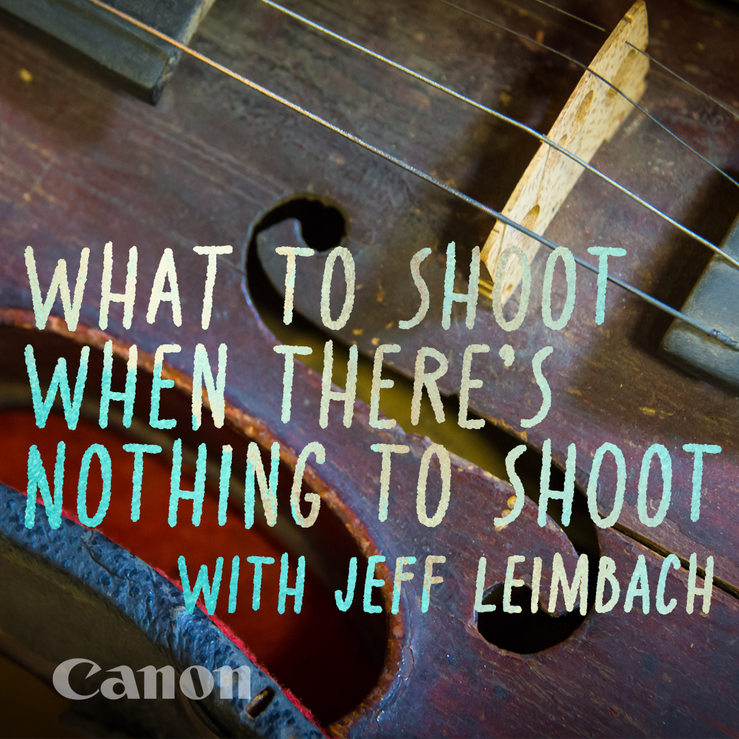 What to Shoot When There's Nothing to Shoot with Jeff Leimbach